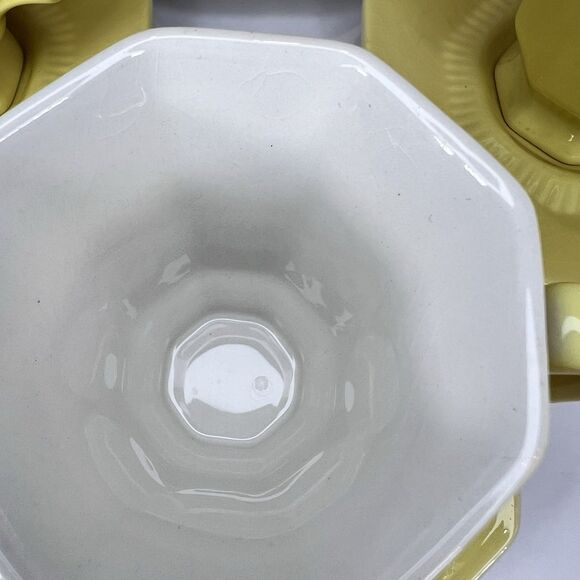 70's Daffodil Yellow (7) Pcs. Independence‎ Interpace Ironstone Japan MCM - Picture 3 of 12